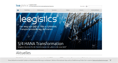 Desktop Screenshot of leogistics.com